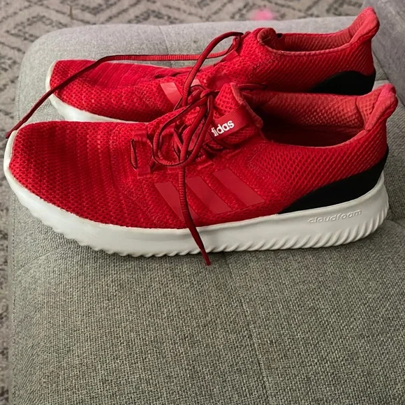 Adidas cloud foam Red mens size 12 ARTB43864